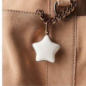Free People puffy star bag charm NWT